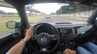 2018 VW Beetle 25  Prueba POV [upl. by Halilad]