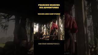 Pearson Sharing his adventures rare conversation RDR 2 rdr2 rdr2shorts videogames [upl. by Cardinal523]