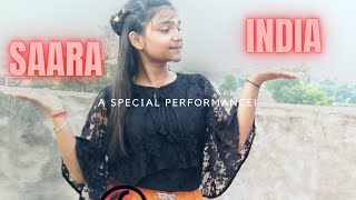 Saara India  Aastha Gill  Dance Cover  New Song  Priyank Sharma Saara India Saumya singhal [upl. by Annahgiel]