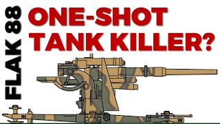 Flak 88 OneShot Kill How Effective was it really [upl. by Otanod127]