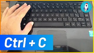 Como COPIAR E COLAR NO NOTEBOOK PC e Computador  Texto e Link [upl. by Quiteris]