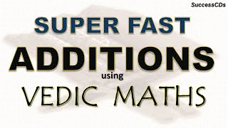 Vedic Maths Tricks  Super Fast Addition tricks using Vedic Maths  a few examples [upl. by Otis]