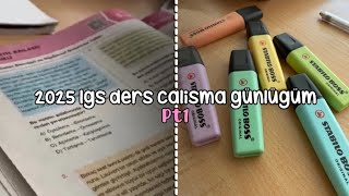 2025 lgs ders calisma günlügüm pt1 [upl. by Miharba]