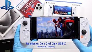 New Portable PS5  2nd Gen Backbone One Controller PlayStation Edition for iPhone amp Android [upl. by Brunhilda]