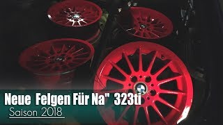 Neue Felgen Für Na 323ti  PatricksBMWkanal [upl. by Akinom924]