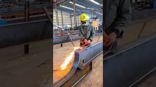 Welding process of truck girder frame Good tools and machinery make work easy [upl. by Tdnaltroc]