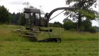 Fortschritt E 281c mowing [upl. by Anaujal]