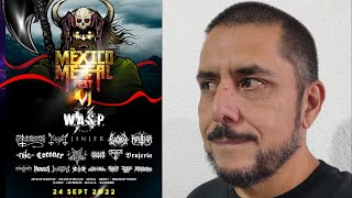 MÉXICO METAL FEST EDICIÓN VI  CULMINACIÓN DEL SUEÑO METALERO Comentario reseña [upl. by Haianeb]