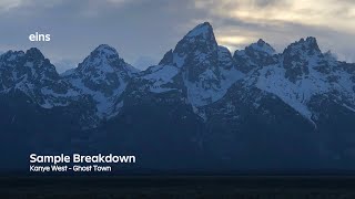 Sample Breakdown Kanye West  Ghost Town [upl. by Alic]