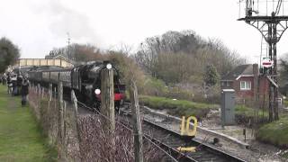 Mid Hants Railway Great Spring Steam Gala 26032011 Part 1 [upl. by Nerwal]