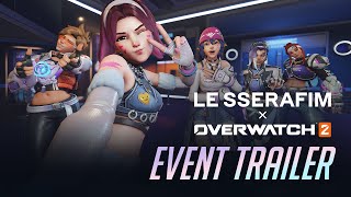 LE SSERAFIM x Overwatch 2  InGame Event Trailer [upl. by Eeleimaj]