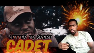 STRANGE MILLIONS reacts to Cadet  Letter To Krept [upl. by Yrag251]