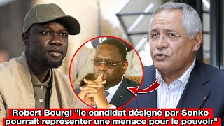 Robert Bourgi quotle candidat désigné par Sonko pourrait représenter une menace pour le pouvoirquot [upl. by Kussell]