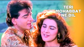 Teri Mohabbat Ne Dil  Jitendra  Amrita Singh  Alka Yagnik  Kumar Sanu  Rang Movie  90s Song [upl. by Anica379]