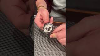 Rolex Daytona White Gold Blue Strap Chronograph Mens Watch 116519 Review  SwissWatchExpo [upl. by Mossolb]