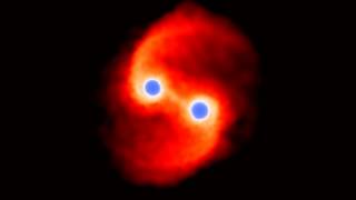 Collapse of a binary stellar system [upl. by Jaycee]