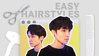 HOW I DO MY HAIR ✂️ wavy hairstyle tutorial [upl. by Giacomo]