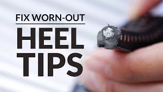 How to Instantly Repair High Heel Tips  Shoe Repair Kit [upl. by Peppy]