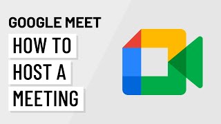 Google Meet How to Host a Meeting [upl. by Chirlin486]