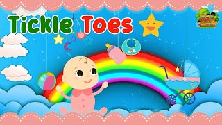 Tickle Toes  Nursery Rhyme amp Kids Song  Tickle Tickle Tickle  Rihans Rhymes amp Fun Tickle Song [upl. by Imef349]