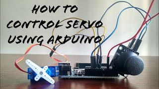 cómo controlar servomotor con joystick en Arduino [upl. by Korney]