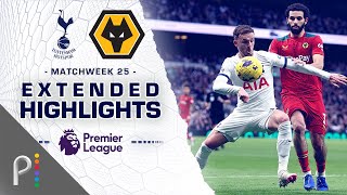 Tottenham Hotspur v Wolves  PREMIER LEAGUE HIGHLIGHTS  2172024  NBC Sports [upl. by Elleda]