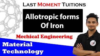 Allotropic forms Of Iron  Material Technology Lectures In Hindi [upl. by Iahk695]