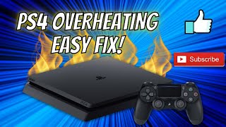 PS4 OVERHEATING  EASY FIX September 2024 [upl. by Jere]