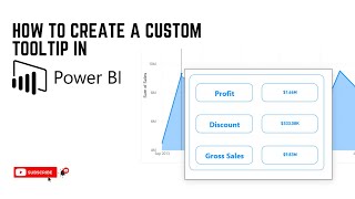 How to Create Custom Tooltip in Power BI [upl. by Gustafsson]