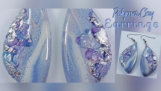 Clay Jewellers Polymer Clay Earrings Tutorial  LoviCraft [upl. by Orel694]