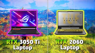 RTX 3050 Ti Laptop vs RTX 2060 Laptop Game Benchmarks  Test in 8 Games [upl. by Sarson]