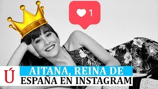 Aitana la nueva reina de España en Instagram tras brillar con Lo Malo y Arde y en Operación Triunfo [upl. by Enicnarf]