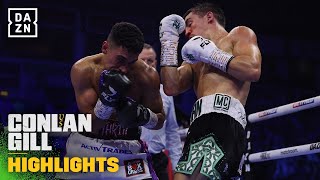 HUGE SHOCK  Michael Conlan vs Jordan Gill Fight Highlights [upl. by Aerdnaeel]