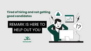 Remark Intro  One Platform Solution  How we help Job Seekers amp Recruiters [upl. by Tnarud]