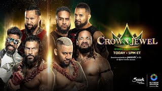 Roman Reigns amp The Usos vs The Bloodline WWE Crown Jewel Hype Package [upl. by Levin]