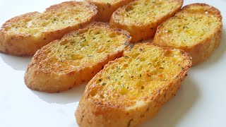 간단한 재료로 겉바속촉 마늘빵 만들기ㅣ단짝 마늘바게트 ㅣ 러스크 ㅣ how to make garlic bread ㅣ garlic bread Recipe [upl. by Nnadroj968]