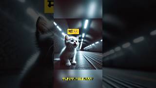 Little cat and zombie mice🥺😱catsoftiktok cat cute aiart ai poorcat catlover fyp [upl. by Ardnajela664]