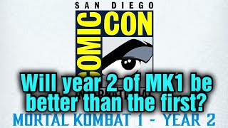 MK1 panel at San Diego Comic Con 2024 Year 2 of Mortal Kombat 1 [upl. by Evvie235]