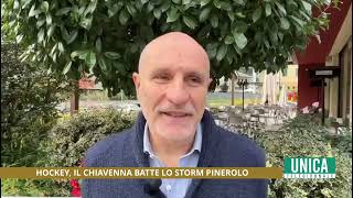 Hockey il Chiavenna batte lo Storm Pinerolo [upl. by Maxma]