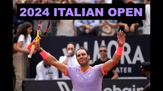 Inside the Italian Open 2024 Epic Matches amp Historic Moments [upl. by Buckley282]