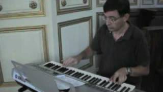 Quil est formidable daimer par Manuel APARICIO sur YAMAHA PSR S900 [upl. by Araeic]