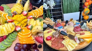 Comment préparer un plateau de fruits 🍉 🍓🍌🍇🥝  plateau de fromage 🧀  Pour un brunch [upl. by Llerdna267]