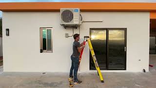 Midea air conditioners professional and fast installation on GUAM [upl. by Armilda]