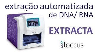 Extração automatizada de DNA e RNA  EXTRACTA 32  LOCCUS [upl. by Cahan]