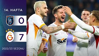 Medipol Başakşehir 07 Galatasaray  14 Hafta  202223 [upl. by Happ]