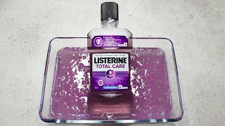 No Borax Clear Slime  How To Make Slime With Antiseptic MOUTHWASH 2 [upl. by Tsnre]