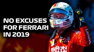 Ferrari Have No Excuses For Losing 2019 Title [upl. by Ilrebma]