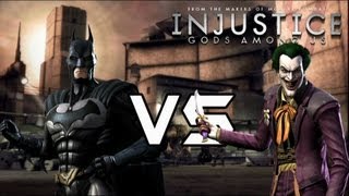 Injustice Gods Among Us  Archenemies vs Heroes Lore amp Skins [upl. by Sokairyk289]