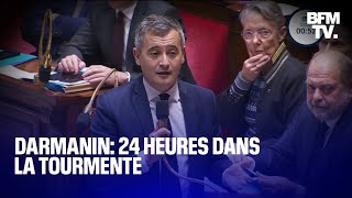 Darmanin 24 heures dans la tourmente [upl. by Aisercal443]