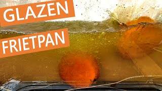 Glazen frietpan gemaakt van vaatwasser onderdelen Deep Frying DIY [upl. by Nerok]